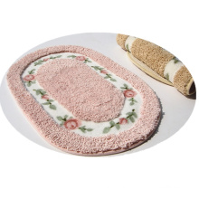 Badezimmer Teppich/Badmatten/farbenfrohe Badmatten mit einem Stück, zwei Teilen, drei Stücken/Mikrofaserrosen Badematte